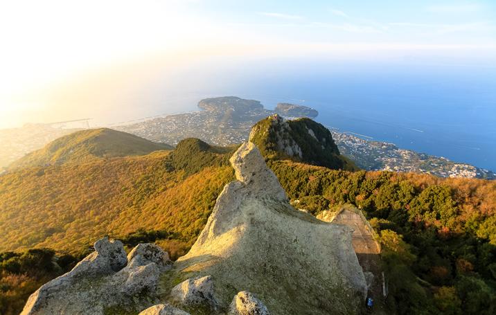 Monte Epomeo: imponente con una vista meravigliosa