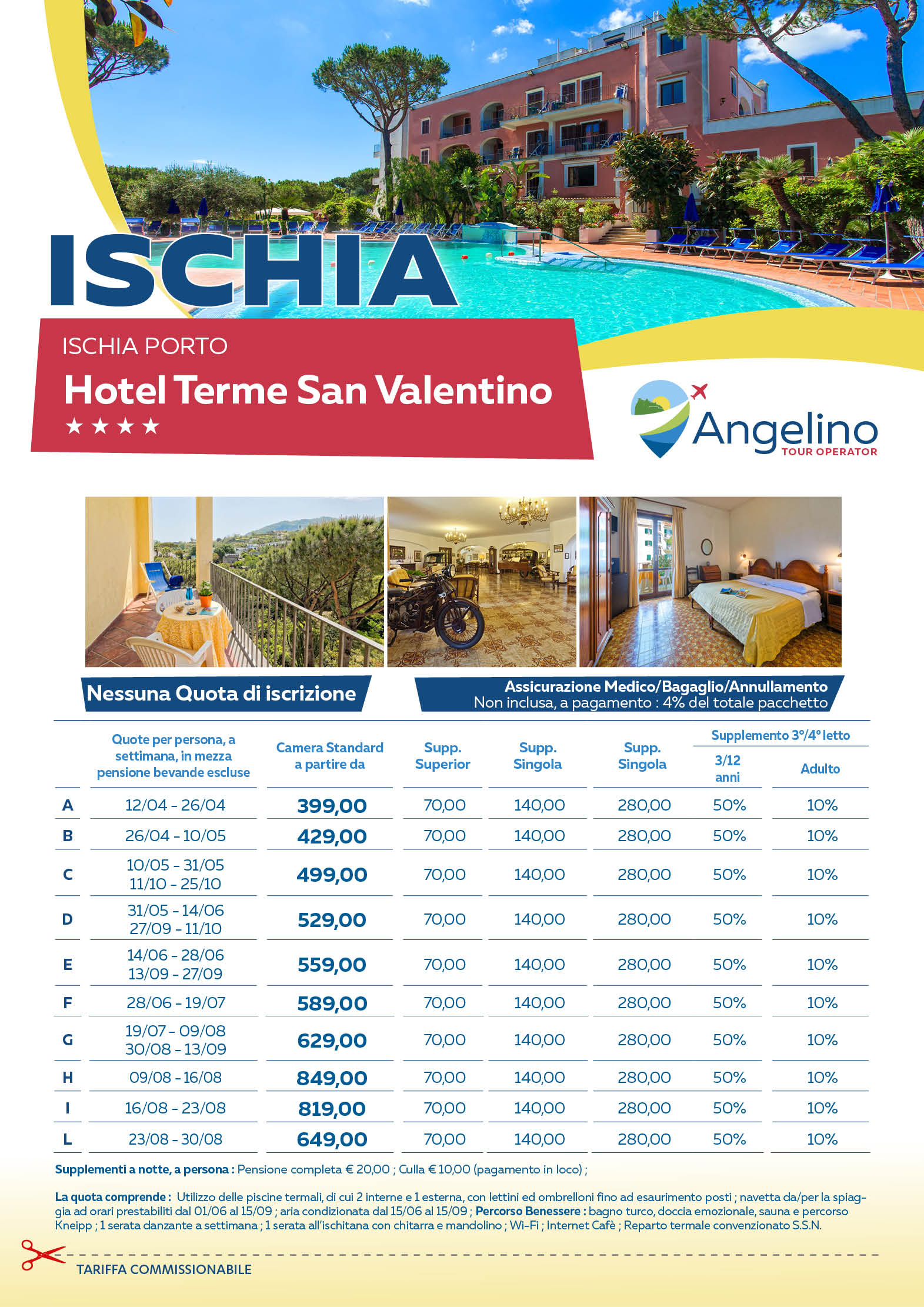 Hotel Terme San Valentino – 4* Ischia Porto