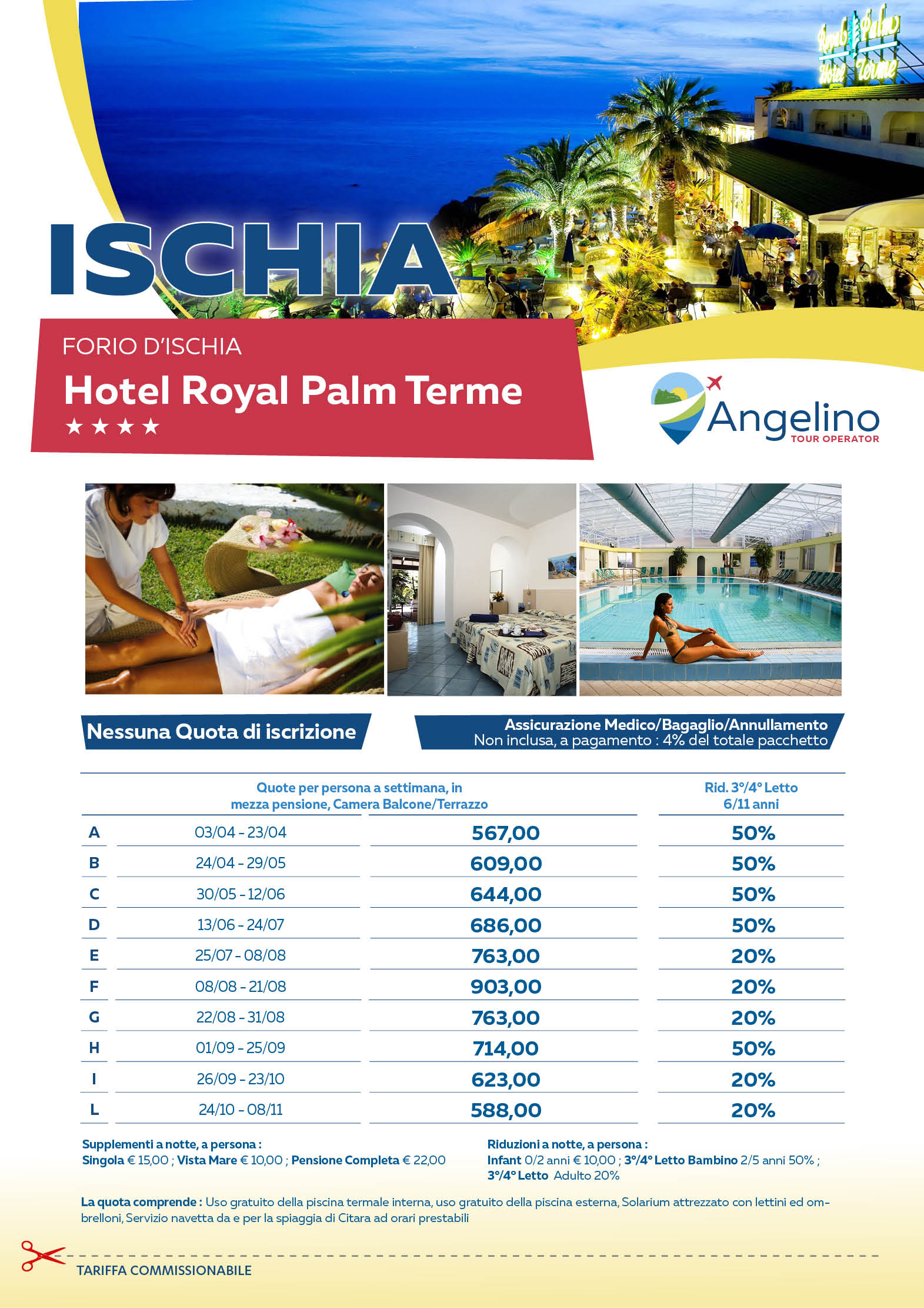 Hotel Royal Palm Terme – 4* Forio