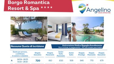 Borgo Romantica Resort & SPA – 4* Sant’Angelo